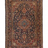 A Feraghan Sarouk Wool Rug
Lat