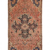 A Feraghan Sarouk Wool Rug
Cir