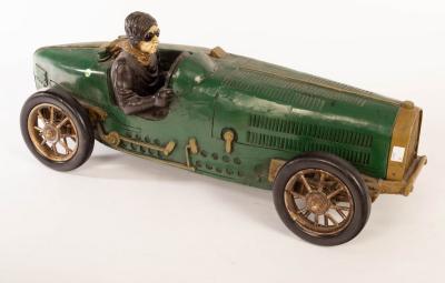 A fibreglass model of a 1930s