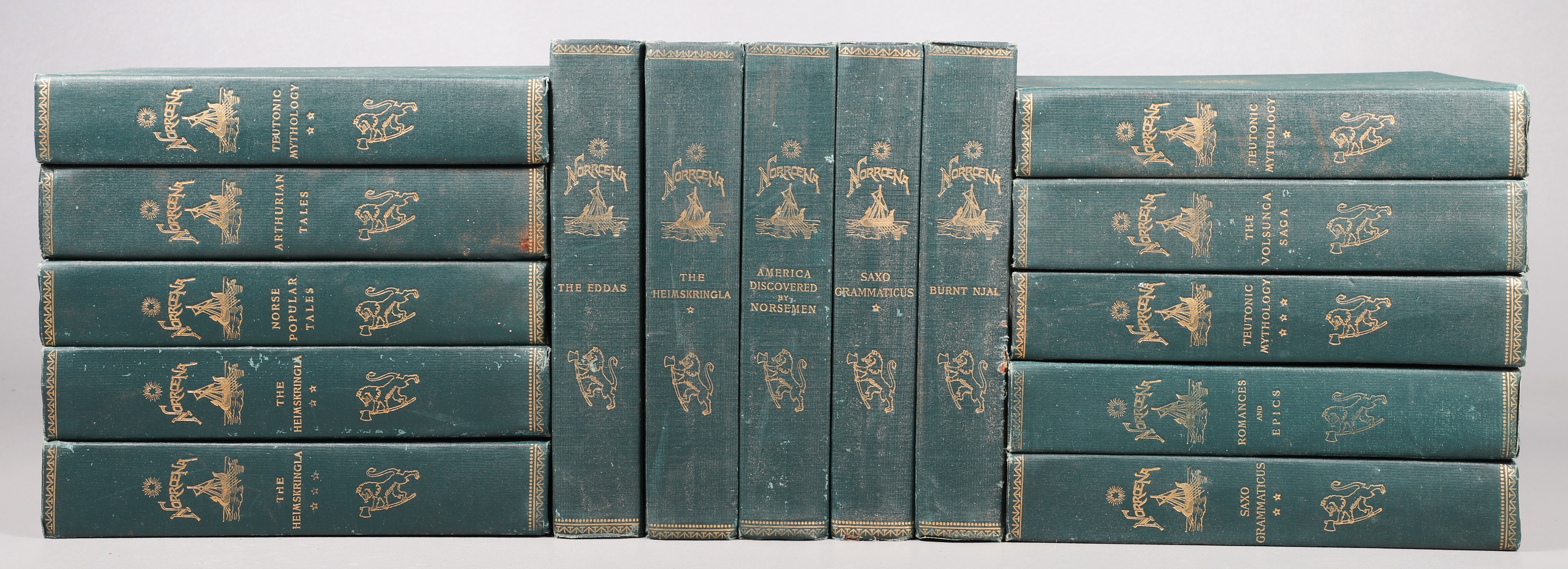 A fifteen-volume set titled