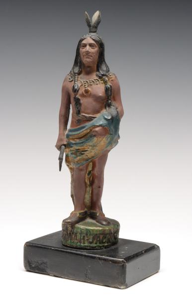 A FIGURAL DO-WAH-JACK INDIAN