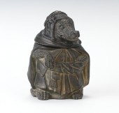 A Figural Humidor by Wm. Schil