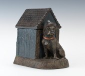 A Figural Tobacco Humidor Dog