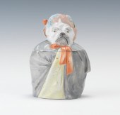 A Figural Tobacco Humidor of a