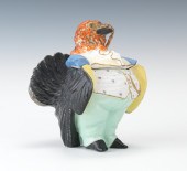 A Figural Tobacco Humidor Turk