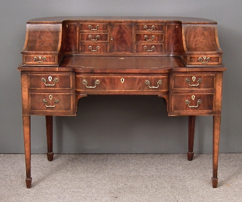 A figured mahogany 'Carlton