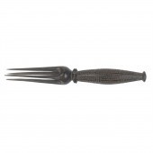 A FIJIAN FORK A Fijian fork, h