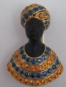 A fine 18 carat gold citrine and