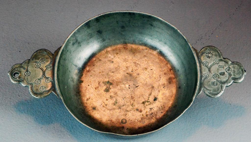 A Fine American 18th C Pewter
