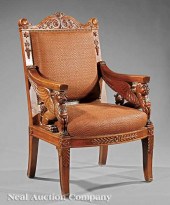 A Fine American Carved Maple A