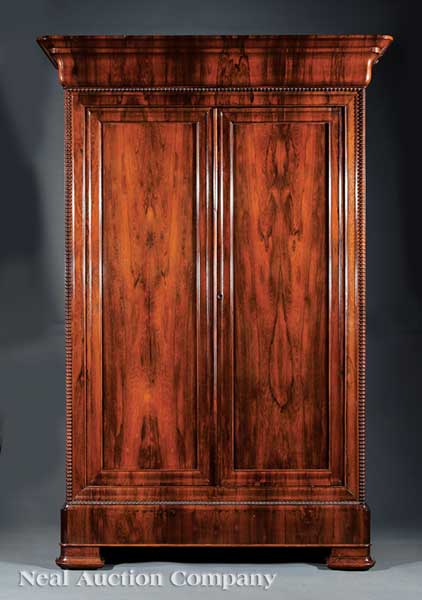 A Fine American Carved Rosewood