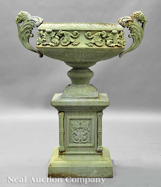 A Fine American Cast Iron Garden