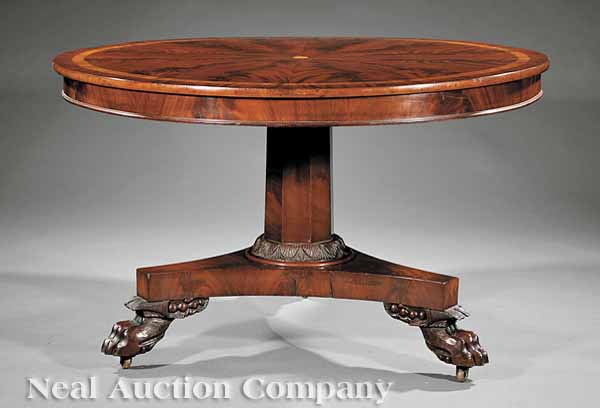 A Fine American Classical Inlaid