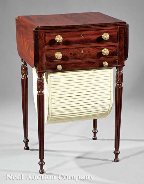 A Fine American Federal Mahogany