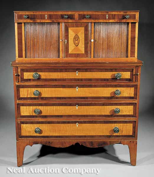 A Fine American Federal Satinwood
