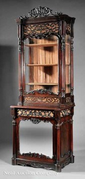 A Fine American Rococo Carved