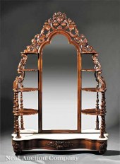 A Fine American Rococo Carved