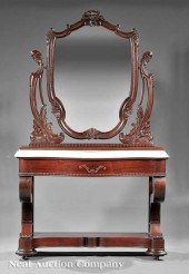 A Fine American Rococo Carved
