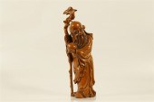 A FINE AND TOP BOXWOOD ORNAMEN