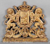 A Fine Antique Belgian Gilt Ca