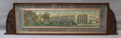 A FINE CARVED FOLK ART FRAME O