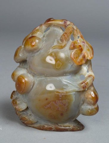A Fine Chinese Agate Carving of a