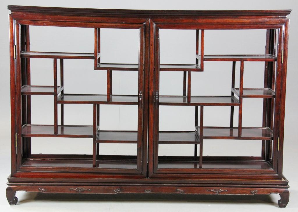 A Fine Chinese Rosewood Display