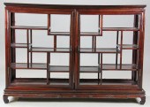 A Fine Chinese Rosewood Displa