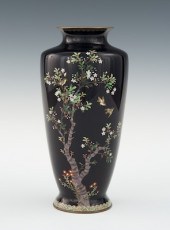 A Fine Cloisonne Vase In the S