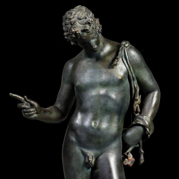 A FINE EARLY 20C. ITALIAN BRONZE