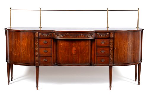 A FINE EDWARDIAN SIDEBOARDA FINE