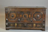 A Fine English Oak Dowry Chest