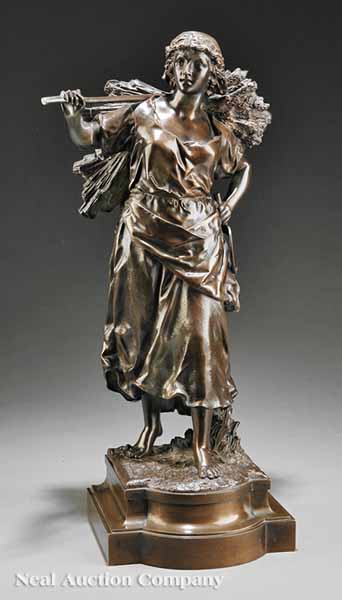 A Fine French Bronze of "The