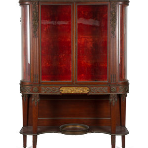 A Fine French Carved Mahogany