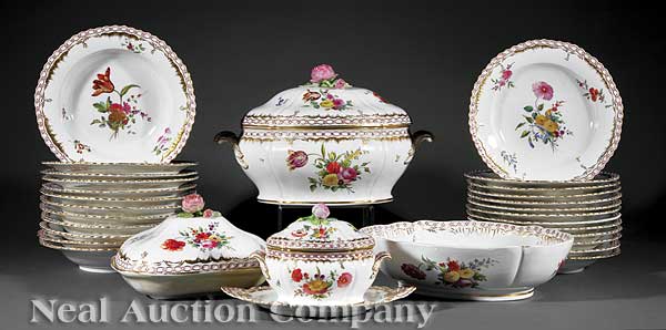 A Fine French Polychrome and