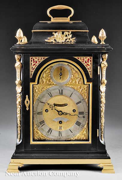 A Fine George III Ebonized and