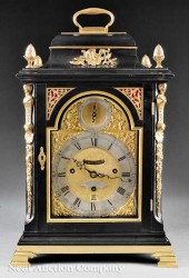 A Fine George III Ebonized and
