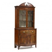A FINE GEORGE III MAHOGANY BOW