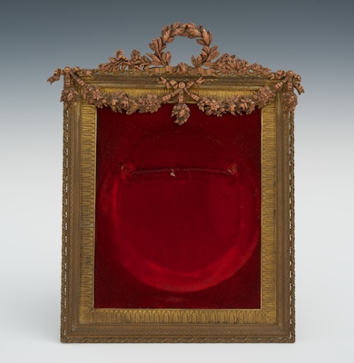 A Fine Gilt Bronze Picture Frame