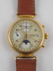 A fine gold plated retro style