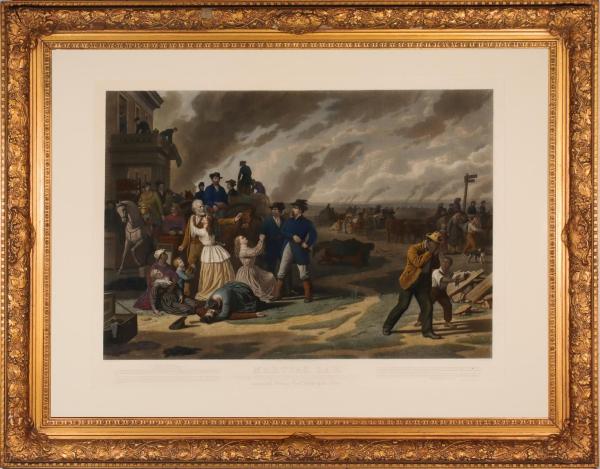 A FINE HAND-COLORED GEORGE CALEB
