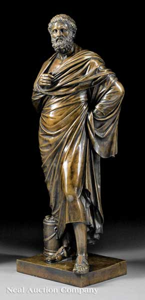 A Fine Italian Bronze of "Aristides
