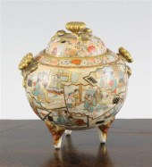 A fine Japanese Satsuma potter