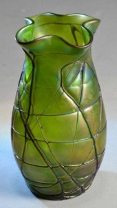 A Fine Kralik Art Glass VaseDe