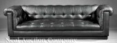 A Fine Leather Chesterfield So
