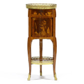 A FINE LOUIS XV STYLE MARQUETR