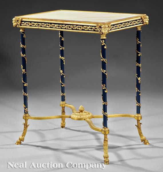 A Fine Neoclassical Gilt Bronze