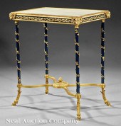 A Fine Neoclassical Gilt Bronz