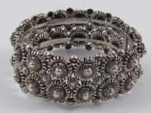 A fine Norwegian silver filigree