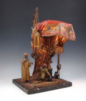 A FINE ORIENTALIST BRONZE FIGU